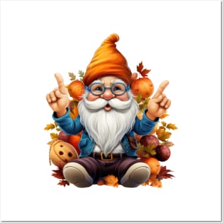 Fall Gnome #7 Posters and Art